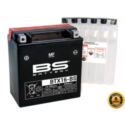 Μπαταρία BS BTX16-BS / YTX16-BS Μπαταρία BS BTX16-BS / YTX16-BS